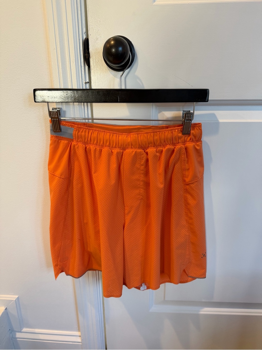 lululemon athletica Orange Men’s Athletic Shorts